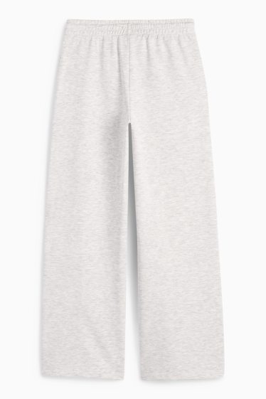 Kinderen: meisjes - Joggingbroek - licht grijs-mix