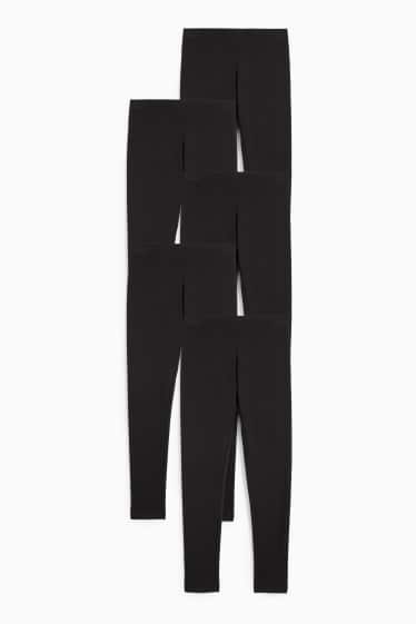 Enfants filles - Leggings d'hiver - noir