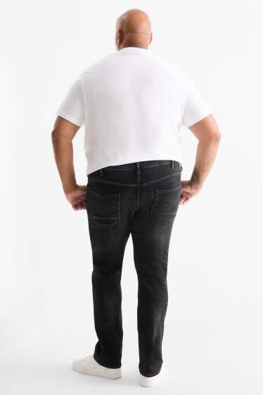 Hommes - Slim jean - Flex jog denim - LYCRA® - jean gris foncé