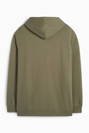 Men - Zip-through hoodie - green