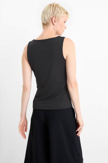 Damen - Basic-Top - schwarz