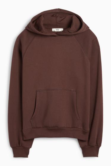 Kinder Mädchen - Hoodie - dunkelbraun
