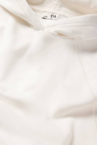 Kinder Mädchen - Hoodie - cremeweiß