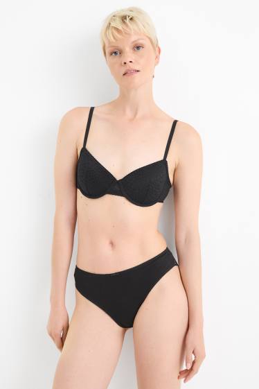 Women - Multipack of 3 - knickers - black