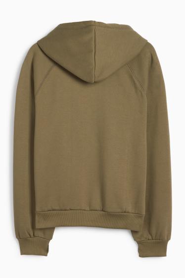 Kinder Mädchen - Hoodie - dunkelgrün