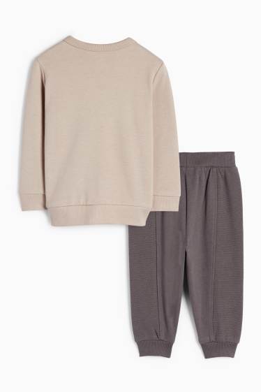 Bébés garçons - Winnie l’ourson - tenue pour bébé - 2 pièces - beige / marron