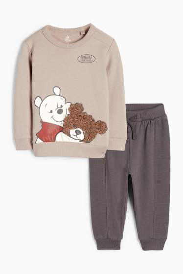 Bébés garçons - Winnie l’ourson - tenue pour bébé - 2 pièces - beige / marron