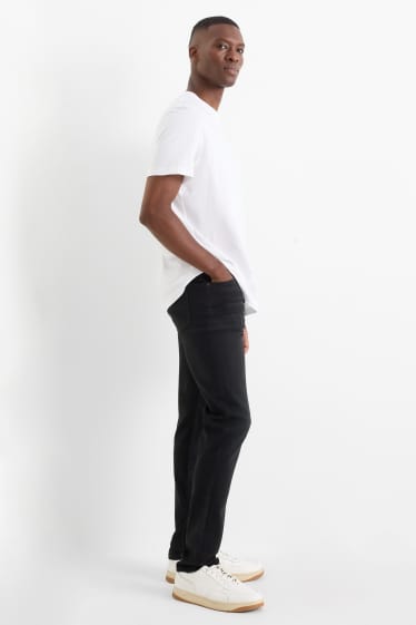 Pánské - Slim jeans - džíny - tmavošedé