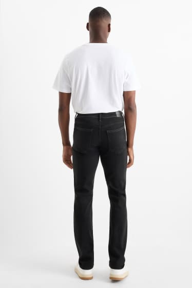 Pánské - Slim jeans - džíny - tmavošedé