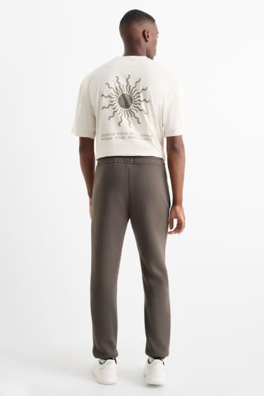 Heren - Functionele joggingbroek - donkergrijs