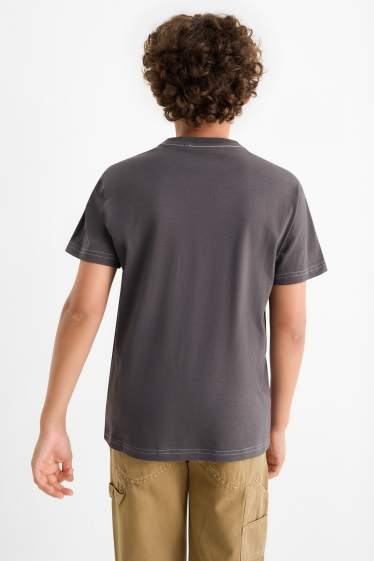 Bambini - Basket - t-shirt - grigio scuro