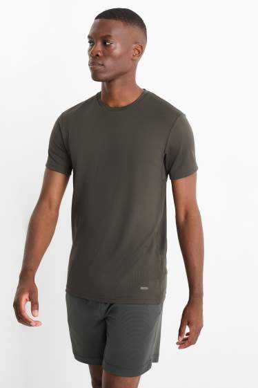 Uomo - Maglia tecnica - verde scuro