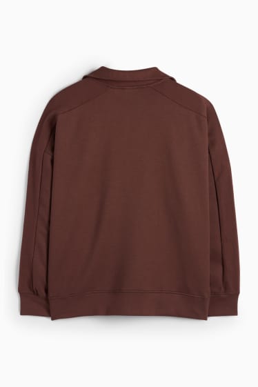 Dames - Sweatshirt - bruin