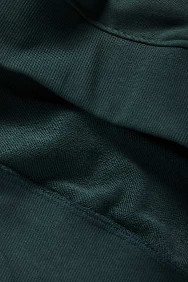 Hommes - Sweat à capuche - vert foncé