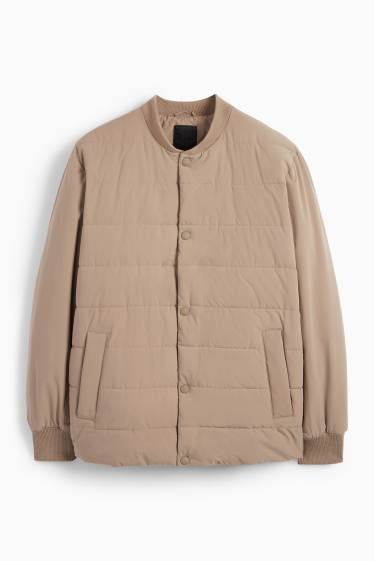 Herren - Stepp-Blouson - wasserabweisend - beige