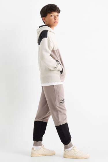 Bambini - Pantaloni sportivi cargo - grigio