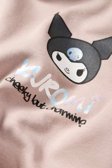 Kinder Mädchen - Kuromi - Hoodie - rosa
