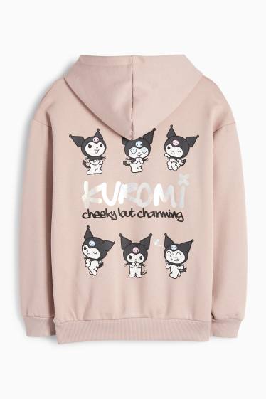 Kinder Mädchen - Kuromi - Hoodie - rosa