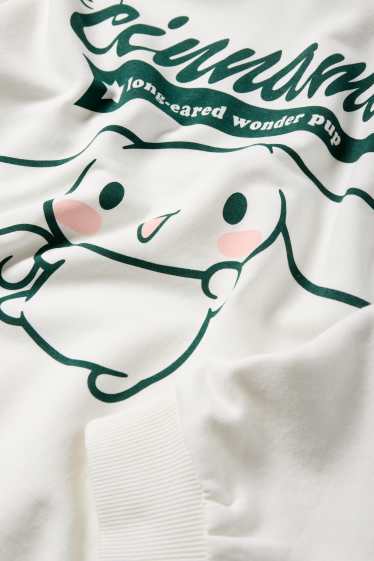 Kinder Mädchen - Cinnamoroll - Hoodie - weiß