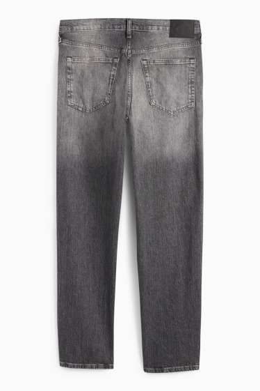 Men - Relaxed tapered jeans - LYCRA® - denim-gray