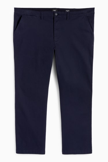 Hommes - Pantalon - bleu foncé