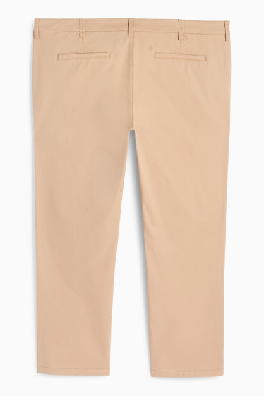 Pánské - Kalhoty chino - regular fit - taupe