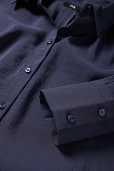 Women - Shirt dress - dark blue