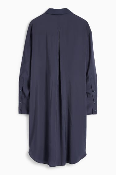 Women - Shirt dress - dark blue