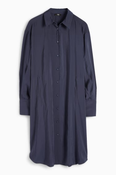 Women - Shirt dress - dark blue