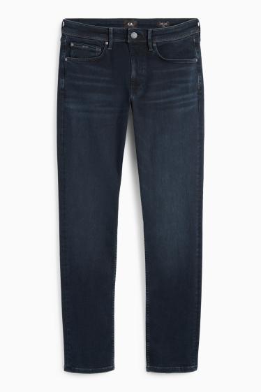 Herren - Slim Jeans - dunkeljeansblau