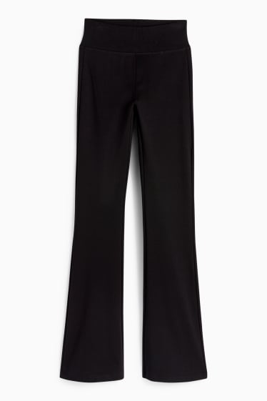 Donna - Leggings svasati - nero