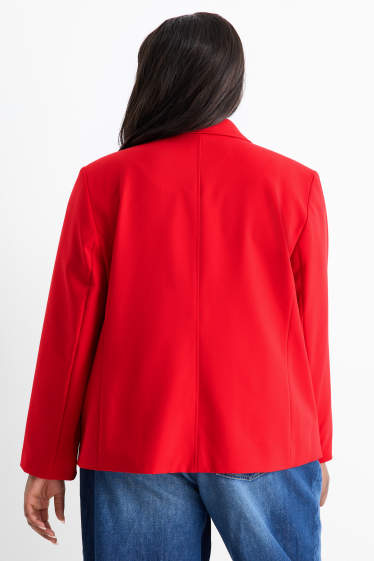 Damen - Blazer - Relaxed Fit - rot