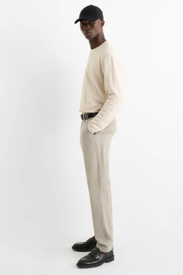 Bărbați - Chino - slim fit - gri