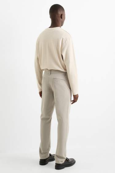 Bărbați - Chino - slim fit - gri
