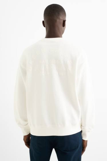 Herren - Sweatshirt - weiss