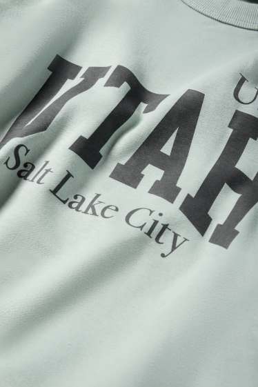 Kinderen: meisjes - Utah - sweatshirt - lichtgroen