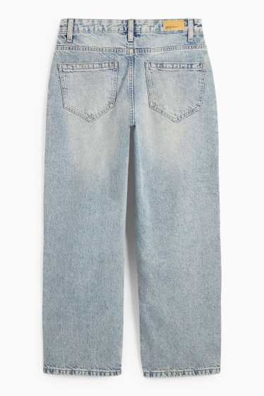 Children Girls - Skateboarder jeans - denim-light blue