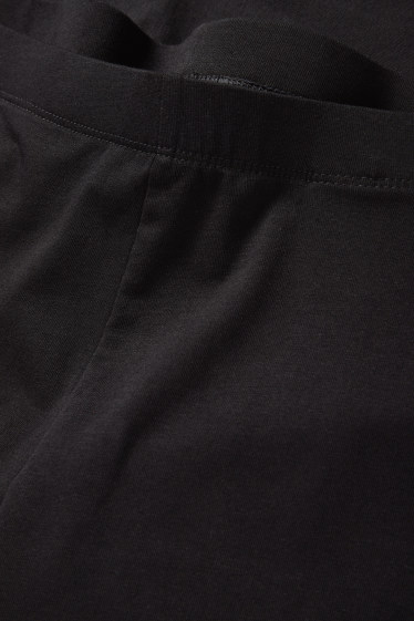 Femmes - Lot de 2 - leggings basiques - noir
