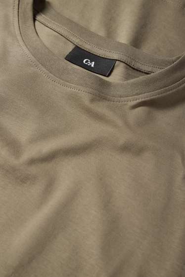 Uomo - Maglia a maniche lunghe - kaki