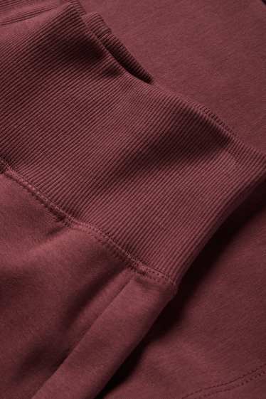 Donna - Leggings svasati - bordeaux