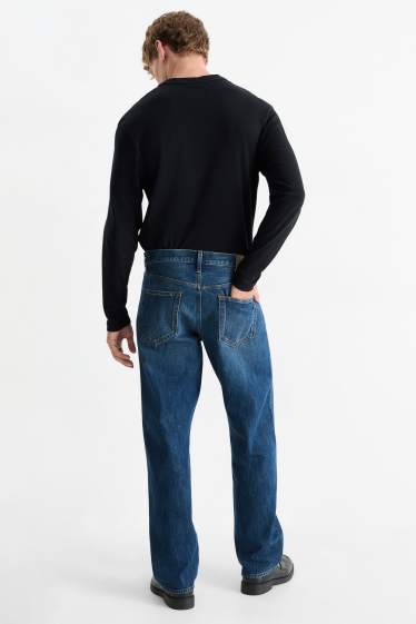 Pánské - Relaxed jeans - džíny - modré