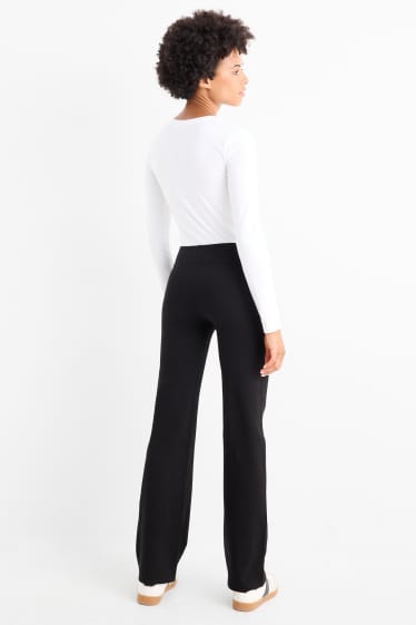 Femei - Colanți basic - negru