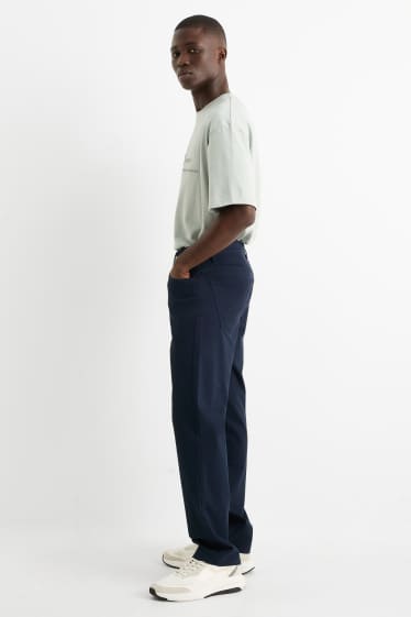 Home - Pantalons - regular fit - blau fosc