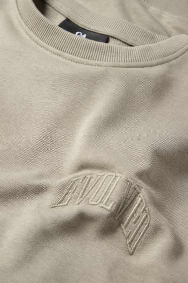 Heren - Sweatshirt - licht beige