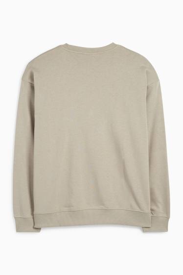 Heren - Sweatshirt - licht beige
