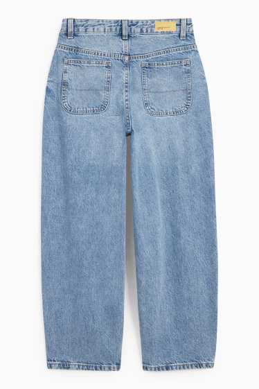 Children Girls - Balloon jeans - denim-light blue