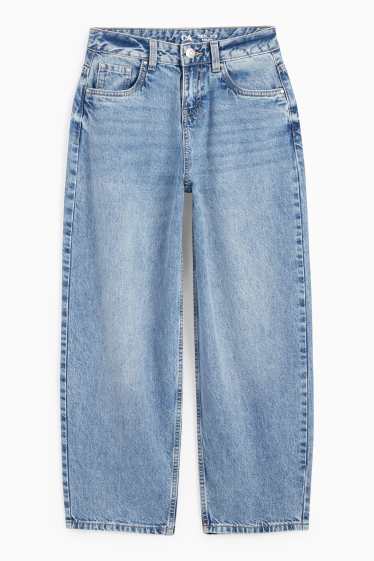 Children Girls - Balloon jeans - denim-light blue