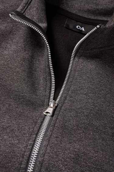 Herren - Sweatjacke - dunkelgrau