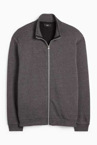 Herren - Sweatjacke - dunkelgrau