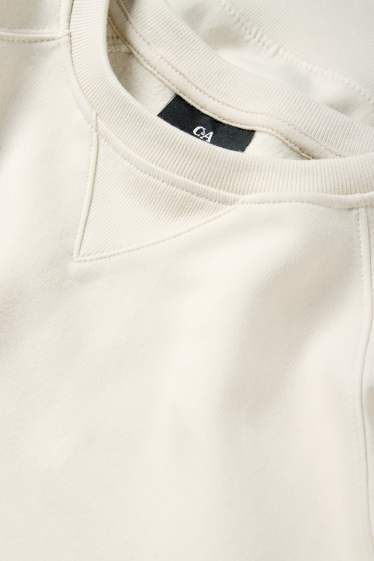 Men - Sweatshirt - cremewhite